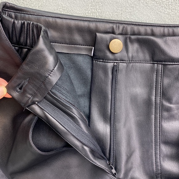 NWT Young Fabulous & Broke Faux leather pants - Picture 3 of 12